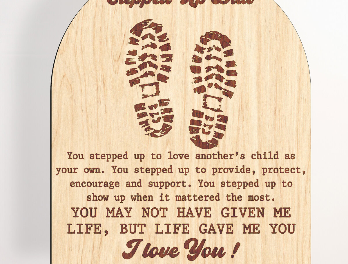 Intra απο ξύλο plywood 3mm-4mm πάχος – Ξύλινη επιγραφή για τη γιορτή του πατέρα ντεκόρ Δίασταση  20x20 cm INTRAFABR-95502269