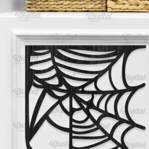 Intra απο ξύλο plywood 3mm-4mm πάχος – Ξύλινος ιστός αράχνης Διακόσμηση με λέιζερ Δίασταση  20x20 cm INTRAFABR-104624699