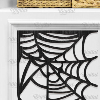 Intra απο ξύλο plywood 3mm-4mm πάχος – Ξύλινος ιστός αράχνης Διακόσμηση με λέιζερ Δίασταση  20x20 cm INTRAFABR-104624699 - Image 1