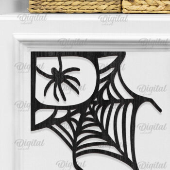 Intra απο ξύλο plywood 3mm-4mm πάχος – Ξύλινος ιστός αράχνης Διακόσμηση με λέιζερ Δίασταση  20x20 cm INTRAFABR-104624743 - Image 1