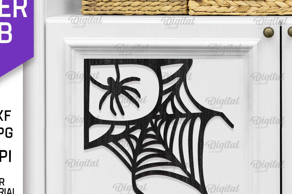 Intra απο ξύλο plywood 3mm-4mm πάχος – Ξύλινος ιστός αράχνης Διακόσμηση με λέιζερ Δίασταση  20x20 cm INTRAFABR-104624743