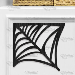 Intra απο ξύλο plywood 3mm-4mm πάχος – Ξύλινος ιστός αράχνης Διακόσμηση με λέιζερ Δίασταση  20x20 cm INTRAFABR-104624807