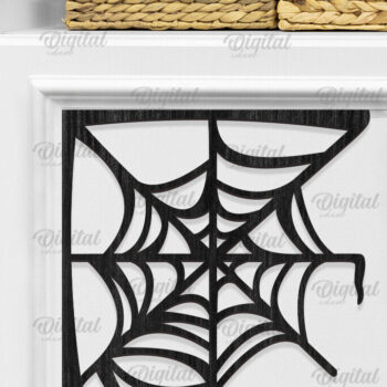 Intra απο ξύλο plywood 3mm-4mm πάχος – Ξύλινος ιστός αράχνης Διακόσμηση με λέιζερ Δίασταση  20x20 cm INTRAFABR-104624845 - Image 1