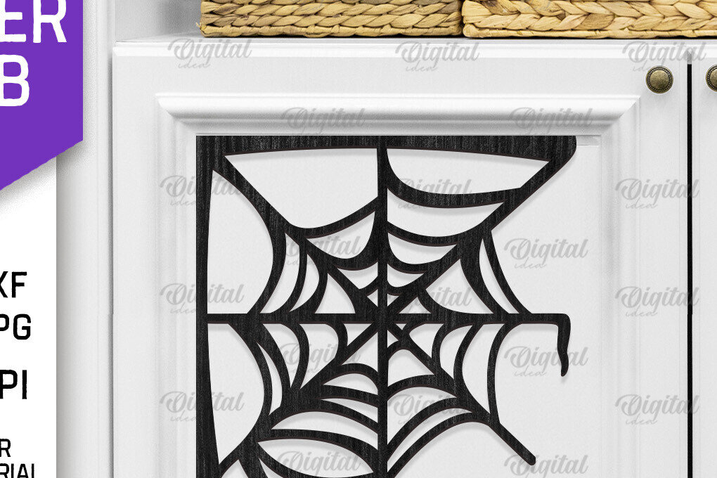 Intra απο ξύλο plywood 3mm-4mm πάχος – Ξύλινος ιστός αράχνης Διακόσμηση με λέιζερ Δίασταση  20x20 cm INTRAFABR-104624845