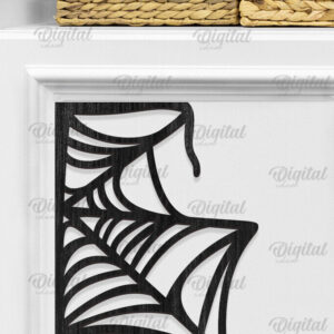 Intra απο ξύλο plywood 3mm-4mm πάχος – Ξύλινος ιστός αράχνης Διακόσμηση με λέιζερ Δίασταση  20x20 cm INTRAFABR-104624933