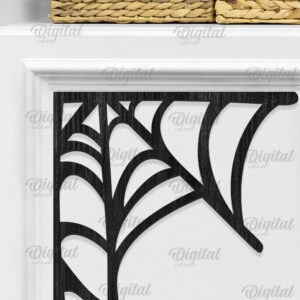 Intra απο ξύλο plywood 3mm-4mm πάχος – Ξύλινος ιστός αράχνης Διακόσμηση με λέιζερ Δίασταση  20x20 cm INTRAFABR-104625058