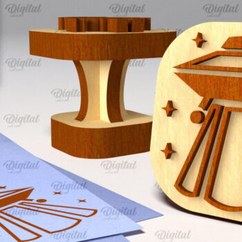 Intra απο ξύλο plywood 3mm-4mm πάχος – Ξύλινα Stampers για αγόρια LaserCut Bundle Δίασταση 20x20 cm INTRAFABR-101109893 - Image 8