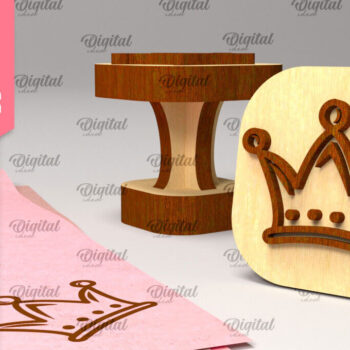 Intra απο ξύλο plywood 3mm-4mm πάχος – Ξύλινα γραμματόσημα για κορίτσια Δέσμη κοπής με λέιζερ Δίασταση  20x20 cm INTRAFABR-97800474 - Image 4