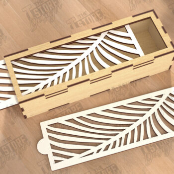 Intra απο ξύλο plywood 3mm-4mm πάχος – Ξύλινο κουτί αποθήκευσης | Κουτί δώρου | Αρχείο CNC Δίασταση  20x20 cm INTRAFABR-112526712 - Image 1