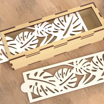 Intra απο ξύλο plywood 3mm-4mm πάχος – Ξύλινο κουτί αποθήκευσης | Κουτί δώρου | Αρχείο CNC Δίασταση  20x20 cm INTRAFABR-112526741 - Image 1