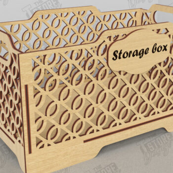 Intra απο ξύλο plywood 3mm-4mm πάχος – Ξύλινο κουτί αποθήκευσης | Κουτί δώρου |Οργάνωση Δίασταση  20x20 cm INTRAFABR-118678586 - Image 1