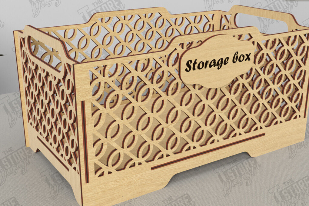 Intra απο ξύλο plywood 3mm-4mm πάχος – Ξύλινο κουτί αποθήκευσης | Κουτί δώρου |Οργάνωση Δίασταση  20x20 cm INTRAFABR-118678586