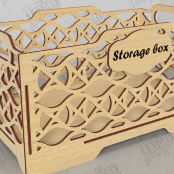 Intra απο ξύλο plywood 3mm-4mm πάχος – Ξύλινο κουτί αποθήκευσης | Κουτί δώρου |Οργάνωση Δίασταση  20x20 cm INTRAFABR-118678590 - Image 1