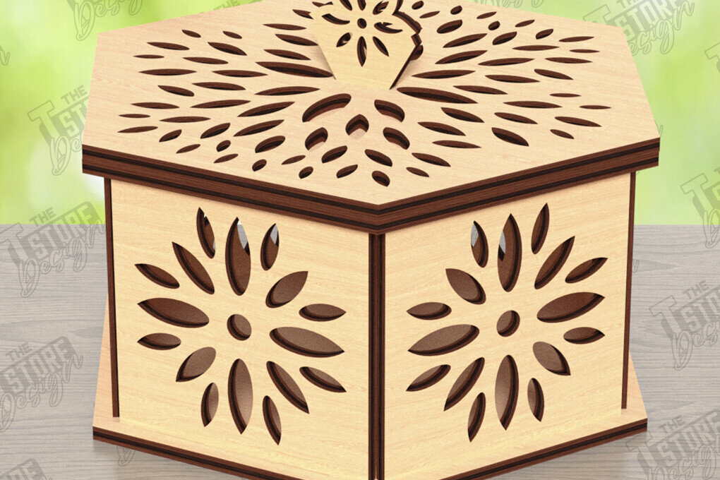 Intra απο ξύλο plywood 3mm-4mm πάχος – Ξύλινο κουτί αποθήκευσης | Κουτί δώρου Δίασταση  20x20 cm INTRAFABR-122679964