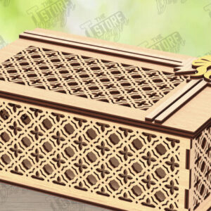 Intra απο ξύλο plywood 3mm-4mm πάχος – Ξύλινο κουτί αποθήκευσης | Κουτί δώρου Δίασταση  20x20 cm INTRAFABR-122496261