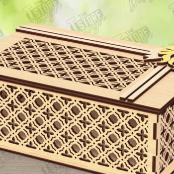 Intra απο ξύλο plywood 3mm-4mm πάχος – Ξύλινο κουτί αποθήκευσης | Κουτί δώρου Δίασταση  20x20 cm INTRAFABR-122496261 - Image 1