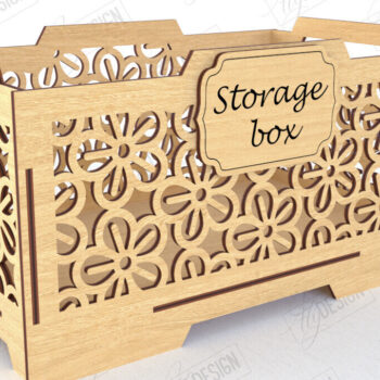 Intra απο ξύλο plywood 3mm-4mm πάχος – Ξύλινο κουτί αποθήκευσης | Διοργανωτής Δίασταση  20x20 cm INTRAFABR-120841902 - Image 1