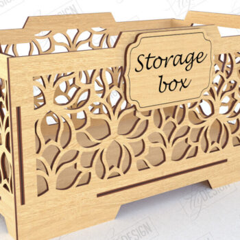 Intra απο ξύλο plywood 3mm-4mm πάχος – Ξύλινο κουτί αποθήκευσης | Διοργανωτής Δίασταση  20x20 cm INTRAFABR-120841903 - Image 1