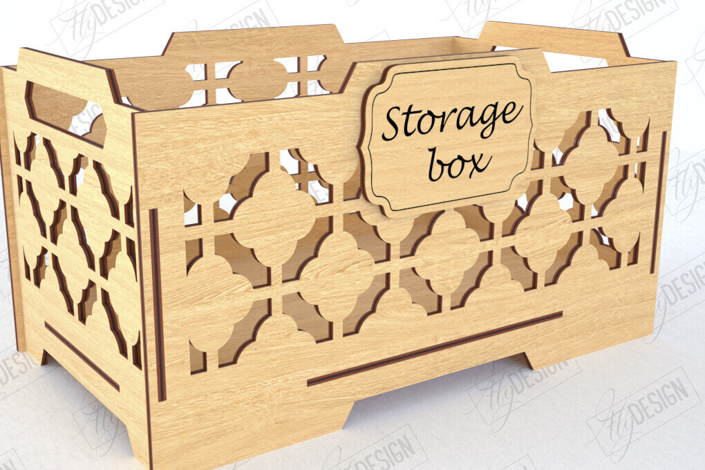 Intra απο ξύλο plywood 3mm-4mm πάχος – Ξύλινο κουτί αποθήκευσης | Διοργανωτής Δίασταση  20x20 cm INTRAFABR-120841908