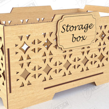 Intra απο ξύλο plywood 3mm-4mm πάχος – Ξύλινο κουτί αποθήκευσης | Διοργανωτής Δίασταση  20x20 cm INTRAFABR-120505259 - Image 1