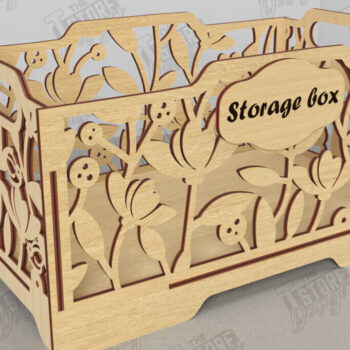 Intra απο ξύλο plywood 3mm-4mm πάχος – Πακέτο ξύλινων κουτιών αποθήκευσης | Διοργανωτής Δίασταση  20x20 cm INTRAFABR-118678648 - Image 4