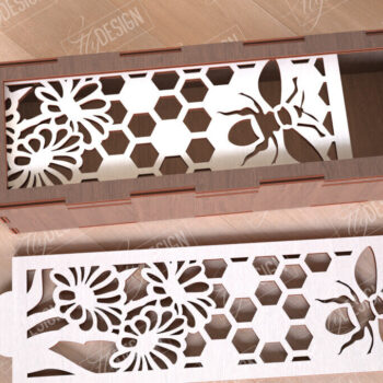 Intra απο ξύλο plywood 3mm-4mm πάχος – Ξύλινα κουτιά αποθήκευσης | Κουτί δώρου | CNC Δίασταση  20x20 cm INTRAFABR-112094253 - Image 1