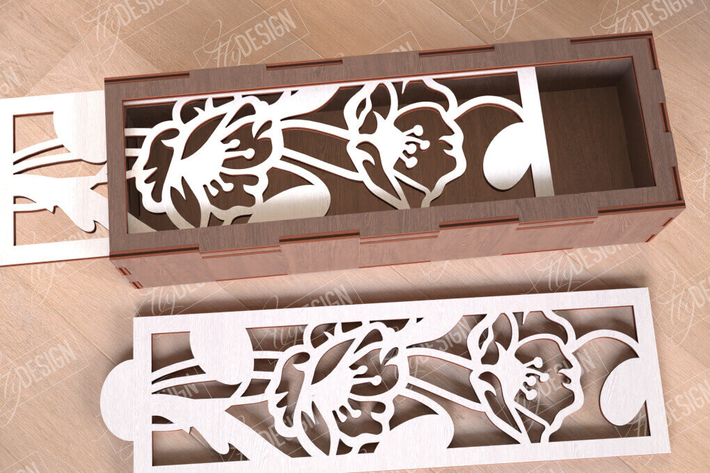 Intra απο ξύλο plywood 3mm-4mm πάχος – Ξύλινα κουτιά αποθήκευσης | Κουτί δώρου | CNC Δίασταση  20x20 cm INTRAFABR-112094260