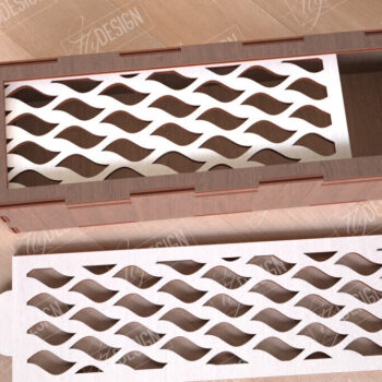 Intra απο ξύλο plywood 3mm-4mm πάχος – Ξύλινα κουτιά αποθήκευσης | Κουτί δώρου | CNC Δίασταση  20x20 cm INTRAFABR-112094273 - Image 1