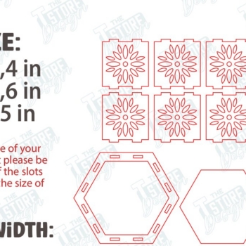 Intra απο ξύλο plywood 3mm-4mm πάχος – Ξύλινα κουτιά αποθήκευσης Δέσμη κοπής με λέιζερ Δίασταση  20x20 cm INTRAFABR-122682233 - Image 2