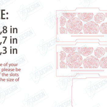 Intra απο ξύλο plywood 3mm-4mm πάχος – Ξύλινα κουτιά αποθήκευσης Δέσμη κοπής με λέιζερ Δίασταση  20x20 cm INTRAFABR-120841966 - Image 2