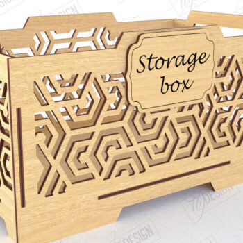 Intra απο ξύλο plywood 3mm-4mm πάχος – Ξύλινα κουτιά αποθήκευσης Δέσμη κοπής με λέιζερ Δίασταση  20x20 cm INTRAFABR-120841966 - Image 3