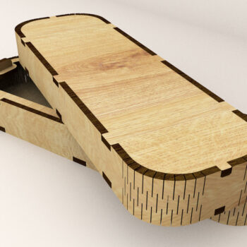 Intra απο ξύλο plywood 3mm-4mm πάχος – Ξύλινα Κουτιά αποθήκευσης Σετ 7 μεγεθών Δίασταση  20x20 cm INTRAFABR-115516812 - Image 3