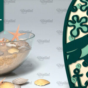 Intra απο ξύλο plywood 3mm-4mm πάχος –  κοπής με λέιζερ ξύλινη σανίδα του σερφ Δίασταση  20x20 cm INTRAFABR-97362870