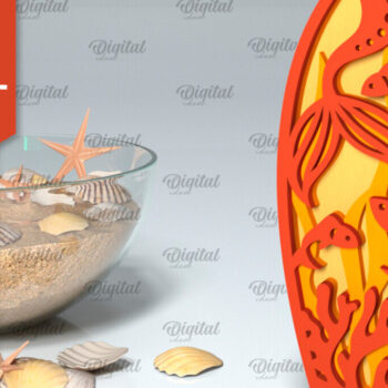 Intra απο ξύλο plywood 3mm-4mm πάχος –  κοπής με λέιζερ ξύλινη σανίδα του σερφ Δίασταση  20x20 cm INTRAFABR-97362711 - Image 1