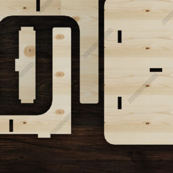 Intra απο ξύλο plywood 3mm-4mm πάχος – Ξύλινο σετ μινιατούρα τραπεζιού και καρέκλας Δίασταση 20x20 cm INTRAFABR-92961627 - Image 5