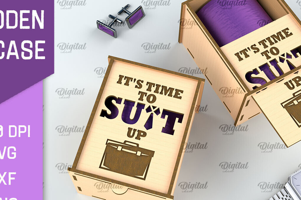 Intra απο ξύλο plywood 3mm-4mm πάχος – Ξύλινη Θήκη Γραβάτα. Κόψιμο με Laser Box Δίασταση  20x20 cm INTRAFABR-96807672