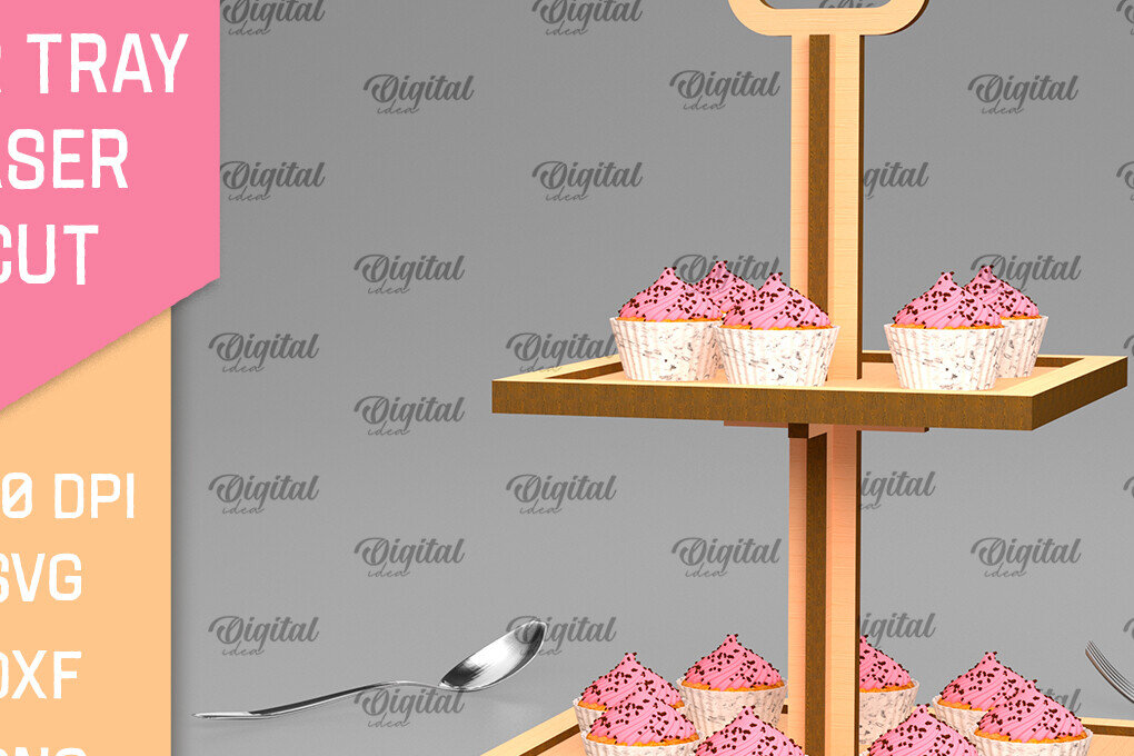 Intra απο ξύλο plywood 3mm-4mm πάχος –  κοπής με λέιζερ Ξύλινος Δίσκος Επίπεδης Δίασταση  20x20 cm INTRAFABR-100476802