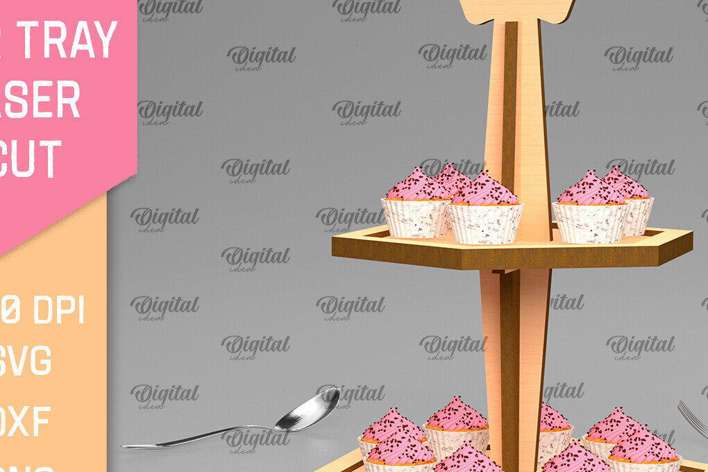 Intra απο ξύλο plywood 3mm-4mm πάχος –  κοπής με λέιζερ Ξύλινος Δίσκος Επίπεδης Δίασταση  20x20 cm INTRAFABR-100477167