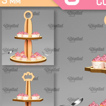 Intra απο ξύλο plywood 3mm-4mm πάχος – Ξύλινοι Δίσκοι Δέσμη κοπής με λέιζερ Δίασταση  20x20 cm INTRAFABR-100492421 - Image 1