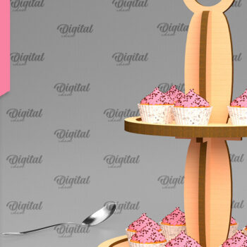 Intra απο ξύλο plywood 3mm-4mm πάχος – Ξύλινοι Δίσκοι Δέσμη κοπής με λέιζερ Δίασταση  20x20 cm INTRAFABR-100492421 - Image 3