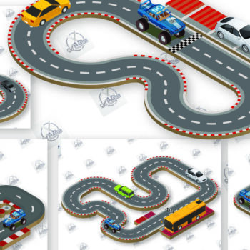 Intra απο ξύλο plywood 3mm-4mm πάχος – Ξύλινη δέσμη κοπής λέιζερ πίστας αυτοκινήτου παιχνιδιών Δίασταση  20x20 cm INTRAFABR-109945389 - Image 7