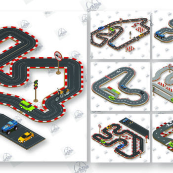 Intra απο ξύλο plywood 3mm-4mm πάχος – Ξύλινη δέσμη κοπής λέιζερ πίστας αυτοκινήτου παιχνιδιών Δίασταση  20x20 cm INTRAFABR-110073158 - Image 2