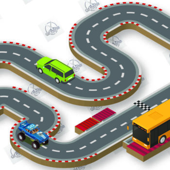 Intra απο ξύλο plywood 3mm-4mm πάχος – Ξύλινη δέσμη κοπής λέιζερ πίστας αυτοκινήτου παιχνιδιών Δίασταση  20x20 cm INTRAFABR-110073158 - Image 5