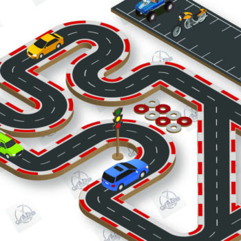 Intra απο ξύλο plywood 3mm-4mm πάχος – Ξύλινη δέσμη κοπής λέιζερ πίστας αυτοκινήτου παιχνιδιών Δίασταση  20x20 cm INTRAFABR-110073158 - Image 11