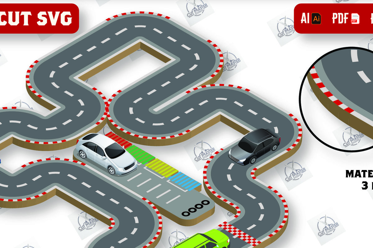 Intra απο ξύλο plywood 3mm-4mm πάχος – Ξύλινο παιχνίδι πίστα αυτοκινήτου με λέιζερ Δίασταση  20x20 cm INTRAFABR-109945351