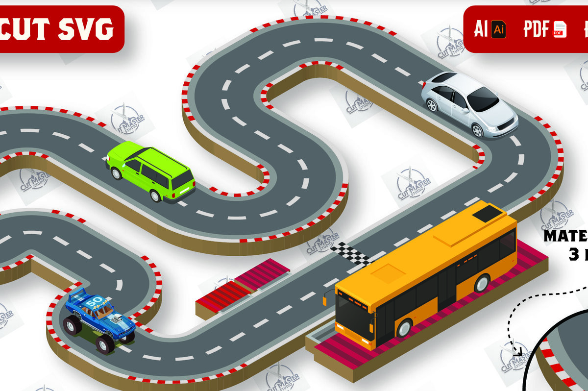 Intra απο ξύλο plywood 3mm-4mm πάχος – Ξύλινο παιχνίδι πίστα αυτοκινήτου με λέιζερ Δίασταση  20x20 cm INTRAFABR-109945215