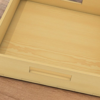 Intra απο ξύλο plywood 3mm-4mm πάχος –  Ξύλινου Δίσκου 187 Δίασταση  20x20 cm INTRAFABR-118355614 - Image 2