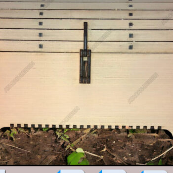 Intra απο ξύλο plywood 3mm-4mm πάχος – Ξύλινο σεντούκι θησαυρού - DIY St Δίασταση  20x20 cm INTRAFABR-91109975 - Image 2