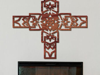 Intra απο ξύλο plywood 3mm-4mm πάχος – Ξύλινη Τέχνη τοίχου με Δίασταση  40x30 cm INTRAFABR-87515117 - Image 1