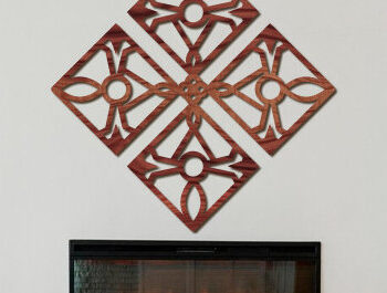 Intra απο ξύλο plywood 3mm-4mm πάχος – Ξύλινη Τέχνη τοίχου με Δίασταση  40x30 cm INTRAFABR-87515157 - Image 1